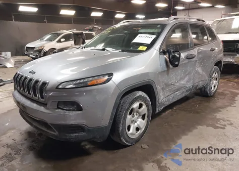 2014 Jeep Cherokee Sport from USA, damaged, VIN 1C4PJLAB6EW104381